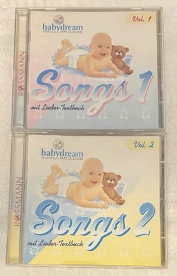 Babydream, Songs 1 & 2, in German, 2 CD Set