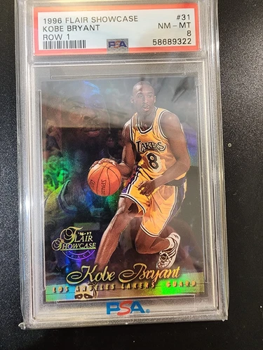 1996-97 Flair Showcase - Row 1 #31 Kobe Bryant (RC)