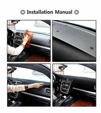 Dashboard Mat Dash Cover Carpet For 1998-2001 Dodge Ram 1500 2500 3500 Dash-mat