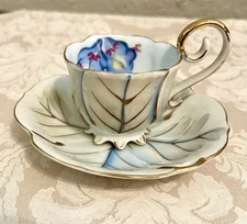 Unusual Ucagco Occupied Japan (1945-1952) Mini Cup & Saucer. Collectible!
