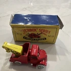 Vintage Matchbox 13 A Moko Lesney Bedford Wrecker Tow Truck Red w/ Original Box