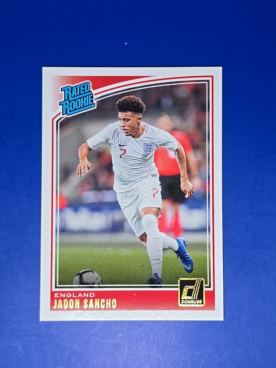 2018-19 Panini Donruss - Rated Rookie Jadon Sancho #189 (RC)