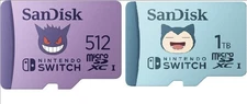 SanDisk Pokémon Micro SD 512GB/1TB Nintendo Switch SDXC Memory Card