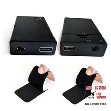 3 AA Battery Box with USB Output Port for LED Lights, 4.5-5V Battery to 2-Pack