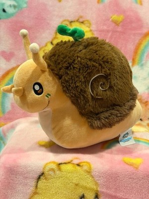 Mini Squishables Garden Snail Plush NWOT Stuffed Animal Soft Cute