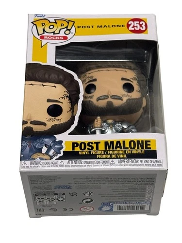 Funko Pop Rocks #253 Post Malone Knight Vinyl Figure NIB