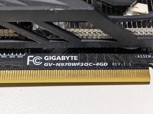 Gigabyte GeForce GTX 970 4GB GDDR5 Graphics Card GV-N970WF3OC-4GD - 第 3/3 張圖片