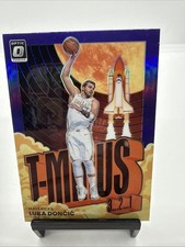 2021-22 Panini Donruss Optic - T-Minus 3, 2, 1 Luka Dončić #7 Purple Prizm