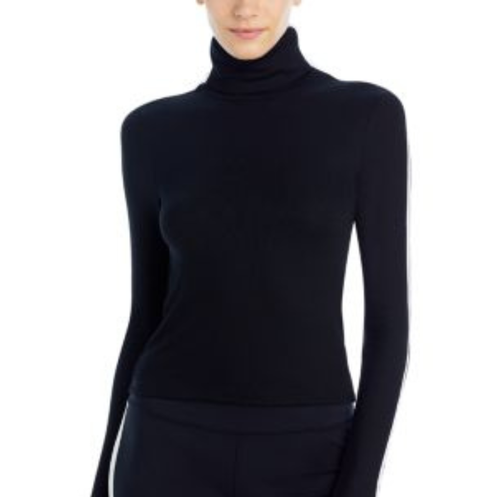 Splits59 Jackson Rib Sweater Women's XS Black Full Length Turtleneck FLW251