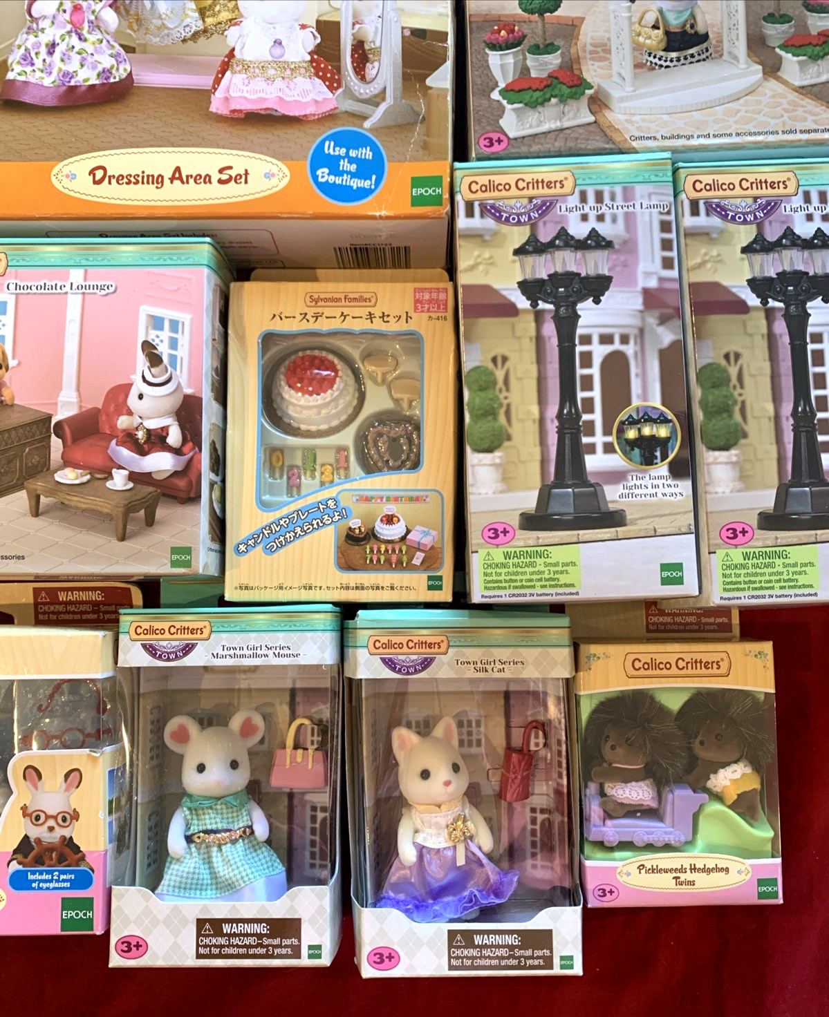 Calico Critters Accessories Furniture Epoch Sylvanian Family, Sold Individually
