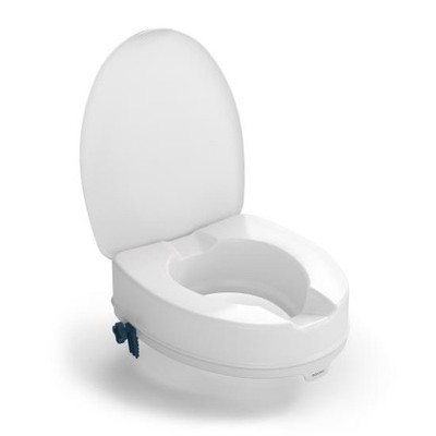Toilettensitzerhöhung WC-Aufsatz Toilettenaufsatz 10cm AQUATEC PURE CALA *NEU*!!