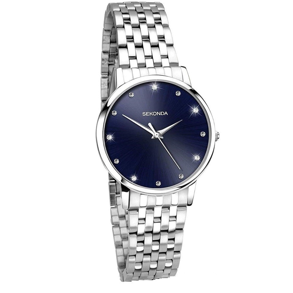 Sekonda Watch 2442 Ladies Blue Dial RRP £39.99