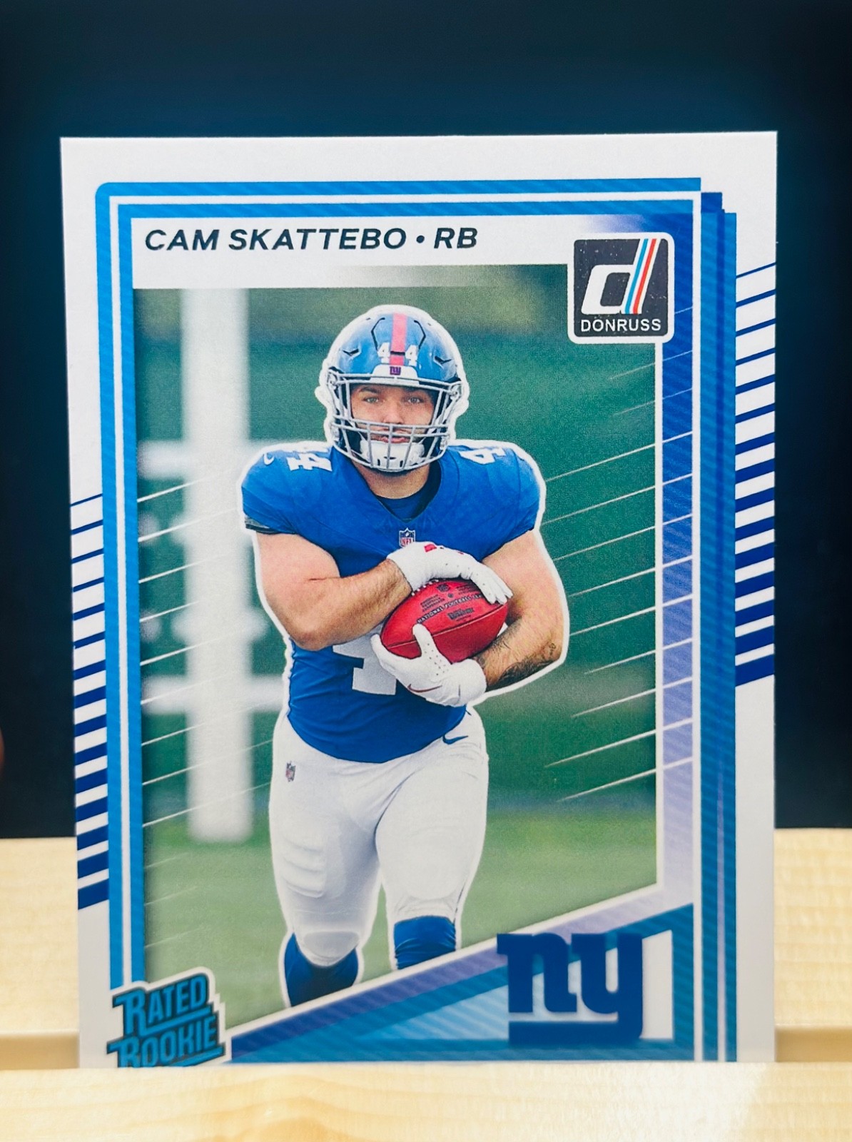 2025 Panini Donruss - Rated Rookie Cam Skattebo #302 (RC)