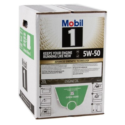 20L 20 Liter Mobil 1 FS X2 5W-50 RALLY FORMULA Motoröl Öl PORSCHE A40 MB 229.3