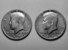 2-Coins  1971 & 1971D KENNEDY 1/2 (HALF) DOLLARS                          5602nv