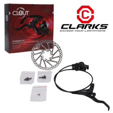 Clarks Clout 1 Hydraulic Bike Disc Brake System w/ 160mm Rotor MTB Front OR Rear
