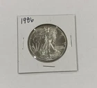 1986 American Silver Eagle 1 oz .999 Fine Coin BU Toning Key Date 1st Year