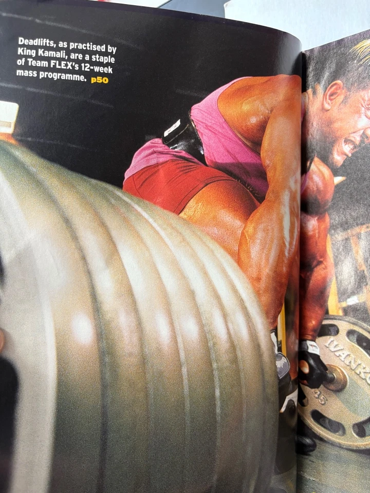 FLEX Bodybuilding Magazine March 2003 Cover Arnold Schwarzenegger 9514 - Image 2 of 4