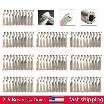 1-100 PCS Dental LED 1:5 Fiber Optic Contra Angle Handpiece ASKEADNT CE
