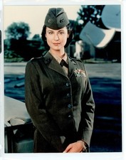 JAG 1985 CATHERINE BELL Full Dress Uniform Television Press Photo Screen Shot