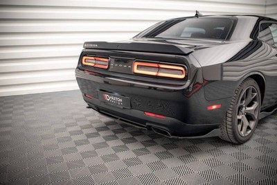 Maxton Design Heck Ansatz Flaps Diffusor passend für Dodge Challenger GT Mk3 Fac