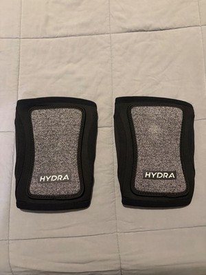 Hydra V1 Size Large Paintball Flexible Knee Pads Black/Grey