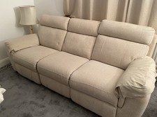 3 Seater Good Quality Sofa Recliner 2 - Too Big For Our Flat