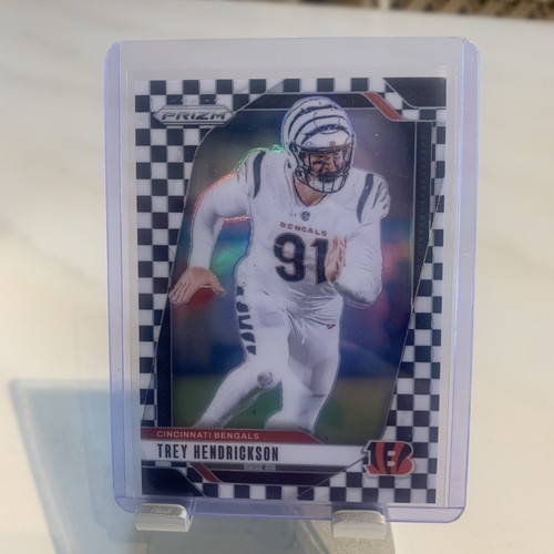 TREY HENDRICKSON 2024 PANINI PRIZM RARE SSP BLACK WHITE CHECKERBOARD PRIZM