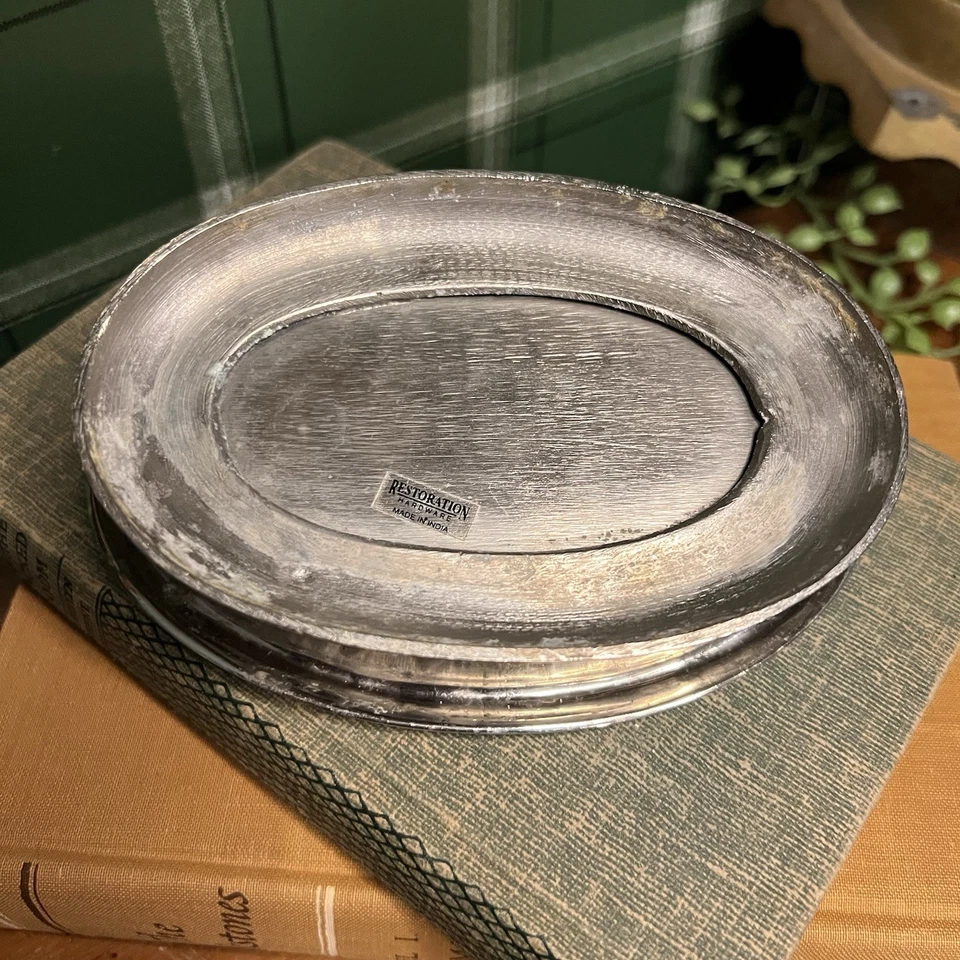 Jabonera Grifo Vintage Restauración Hardware Estilo Bañera Cromo Foto 3 de 4