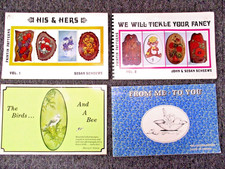Vintage 1970s Paint Instruction Pattern Books Flowers Birds Fruit Home Decor Lot