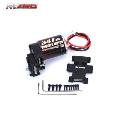 370 Brushed Motor 34T Transmission Assembled for 1/18 FMS EAZYRC ROC Hobby Parts