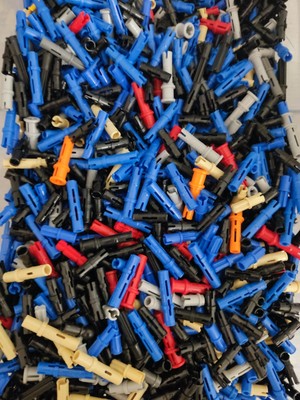 Lego Technic 200x Stifte Pins Verbinder Splinte Kleinteile Konvolut 