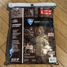 Traje de lluvia West Chester para hombre equipo de protección 2 piezas talla grande REALTREE Xtra