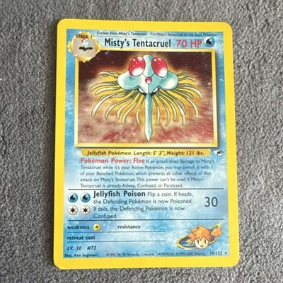 Wizards of the Coast Misty's Tentacruel 10/132 Holo Rare Eng 2000