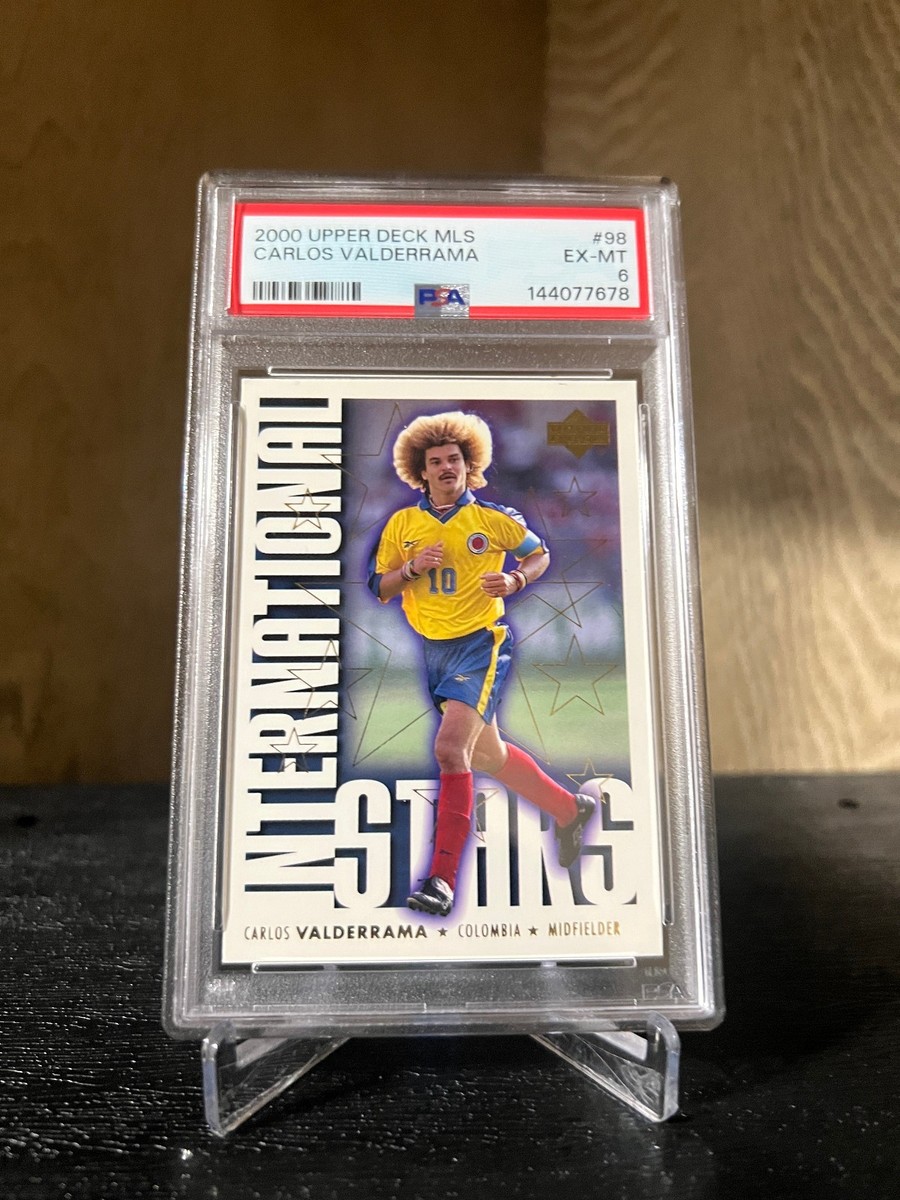 2000 Upper Deck MLS - International Stars Carlos Valderrama #98