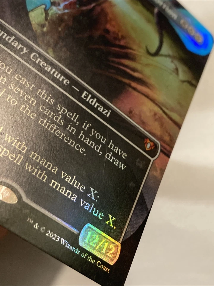 MTG Kozilek, the Great Distortion (Borderless Foil) Commander Masters 668 LP - Image 3 of 4