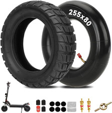 255X80 80/65-6 Scooter Tire Inner Tube Set Replacement for Electric Scooter Apol