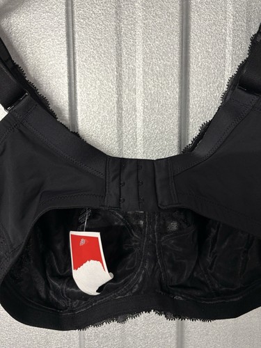 Marks & Spencer ungepolsterter Vollschalen-BH ohne Bügel Spitze UK 36 G schwarz - Bild 7 von 9