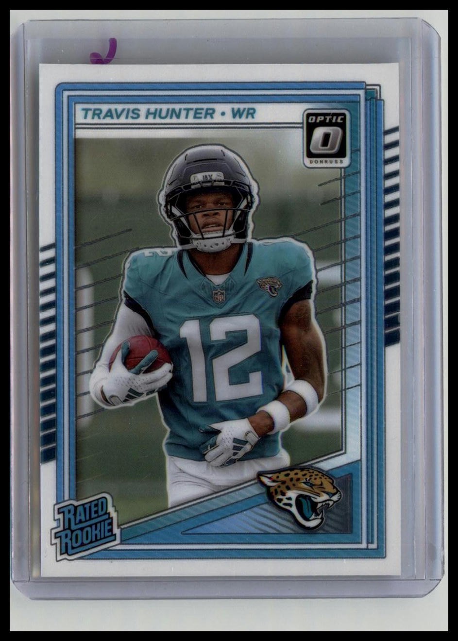 2025 Panini Donruss Optic #201 Travis Hunter Base (RC)
