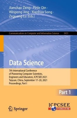 Data Science by Jianchao Zeng, Pinle Qin, Weipeng Jing, Xianh... - 9789811659393