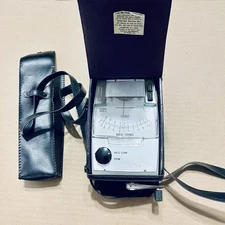 Amprobe AMC-2 Ohm Megohm-meter Test Meter Hand Crank, Case - SHIPS FREE!