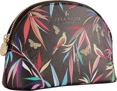 Kulturtasche mit Reißverschluss, Beauty Organizer, Pflanzenleder...