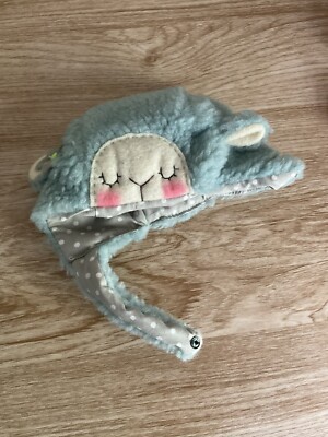 Pale aqua teal Sheep hat For Neo Blythe Doll_ Dress Up