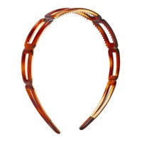 Caravan Open Square Tortoise Shell Headband Model No. 555 Brand on sale Caravan Open Square Tortoise Shell Headband Model No. 555 Brand on sale