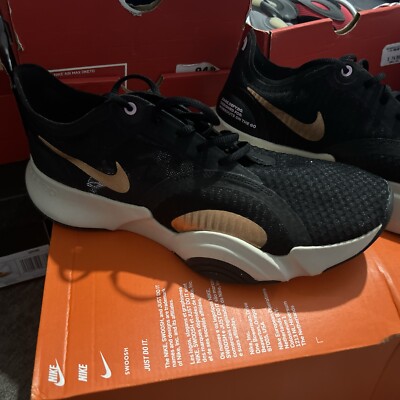 nike superrep go black and gold
