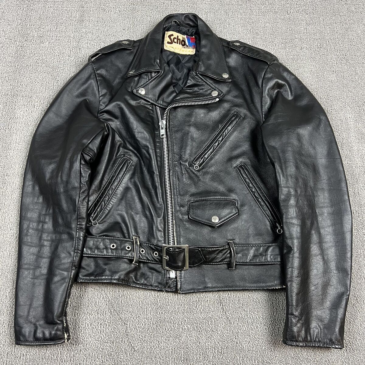 Vintage 80s Schott Perfecto 518 Motorcycle Leather Jacket Vintage 80s Schott Perfecto 518 Motorcycle Leather Jacket
