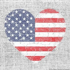 Boston International - Patriotic Love Cocktail Napkins - C000232