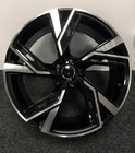 VW Golf Caddy Audi A3 A4 TT x4 18 RS6 2020 Style Alloys 8J 5X112 Black MF