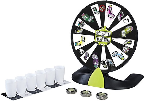PROBIEREN ODER VERLIEREN - Drehen, Mixen, Trinken! - Hasbro C2131100 Partyspiel - Picture 3 of 3