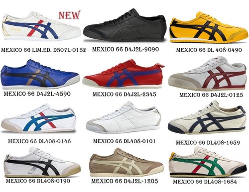 SCARPE ASICS MEXICO 66 SNEAKER PELLE THL408 UOMO DONNA |